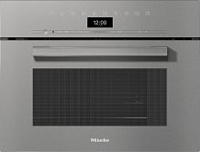 Встраиваемая пароварка с СВЧ Miele DGM7440 GRGR