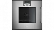 Духовой шкаф 60 x 60 см 200 серия Навеска двери: Левая, Gaggenau Металлик